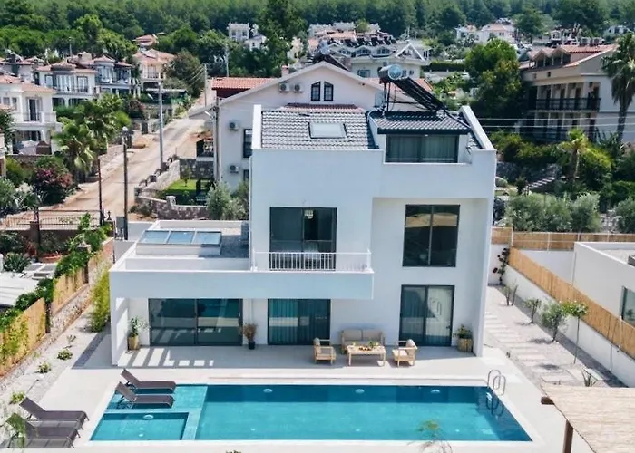 Villa Ion Indoor Heated Pool, Sauna, Jacuzzi, Underfloor Heating System Fethiye